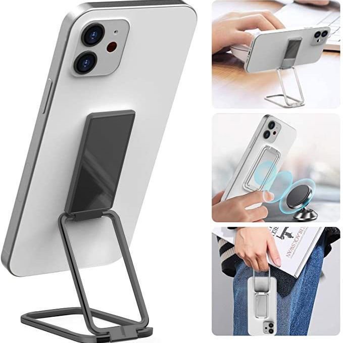 Foldable Mobile Phone Holder Ring Buckle Retractable Desktop CellPhone Stand Car Magnetic Bracket Office Accessories | Luxury Home Accessories | Heulog Glow