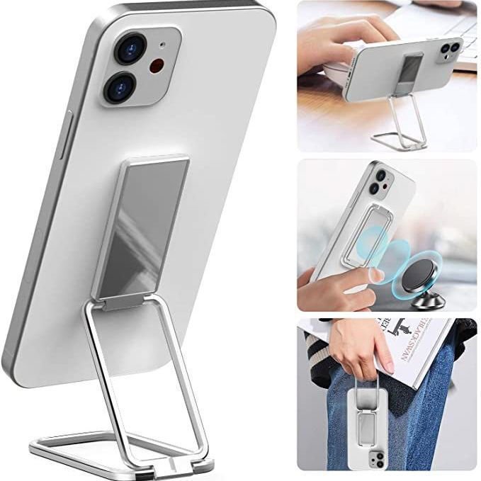 Foldable Mobile Phone Holder Ring Buckle Retractable Desktop CellPhone Stand Car Magnetic Bracket Office Accessories | Luxury Home Accessories | Heulog Glow