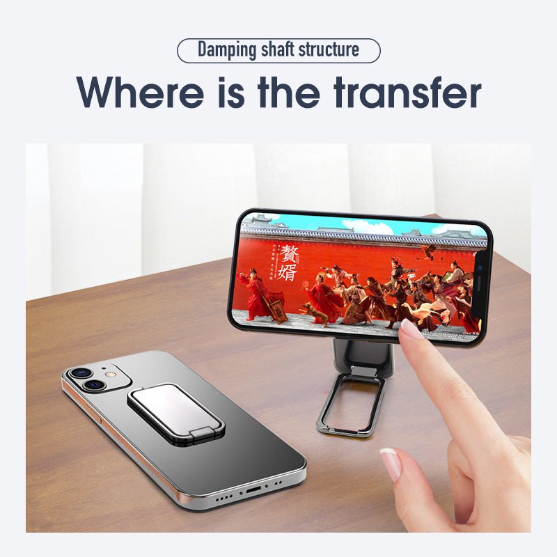 Foldable Mobile Phone Holder Ring Buckle Retractable Desktop CellPhone Stand Car Magnetic Bracket Office Accessories | Luxury Home Accessories | Heulog Glow