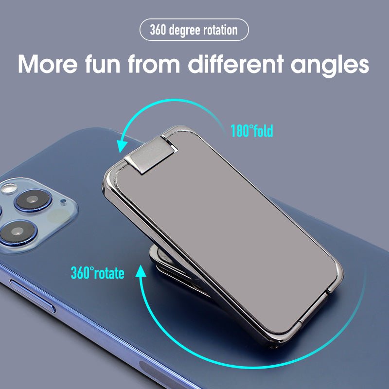 Foldable Mobile Phone Holder Ring Buckle Retractable Desktop CellPhone Stand Car Magnetic Bracket Office Accessories | Luxury Home Accessories | Heulog Glow