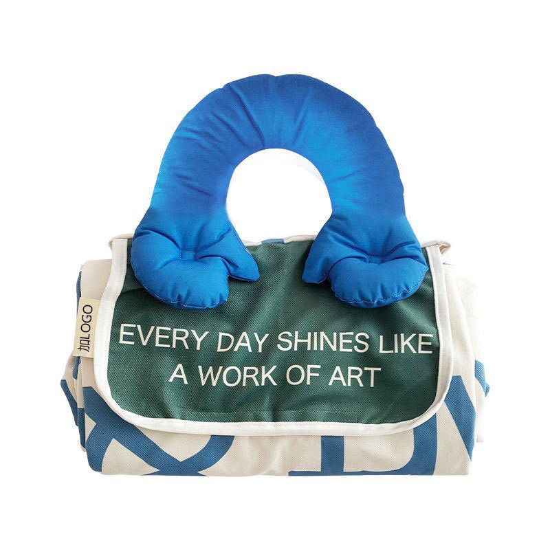 Foldable Picnic Mat Feeding Cotton Handle Moisture-proof | Luxury Home Accessories | Heulog Glow