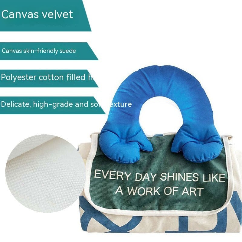 Foldable Picnic Mat Feeding Cotton Handle Moisture-proof | Luxury Home Accessories | Heulog Glow