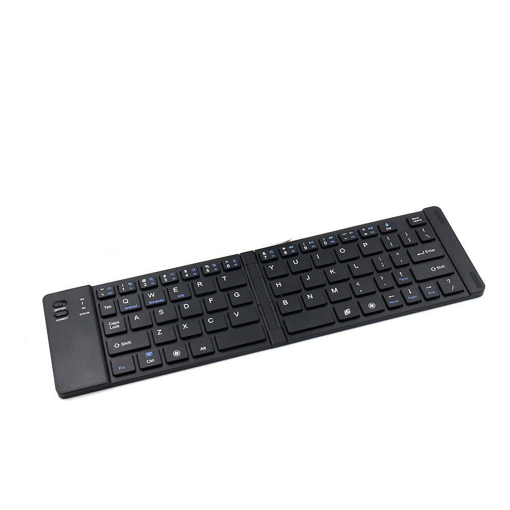 Folding Metal Bluetooth Foldable Keyboard Mini Bluetooth Wireless | Luxury Home Accessories | Heulog Glow