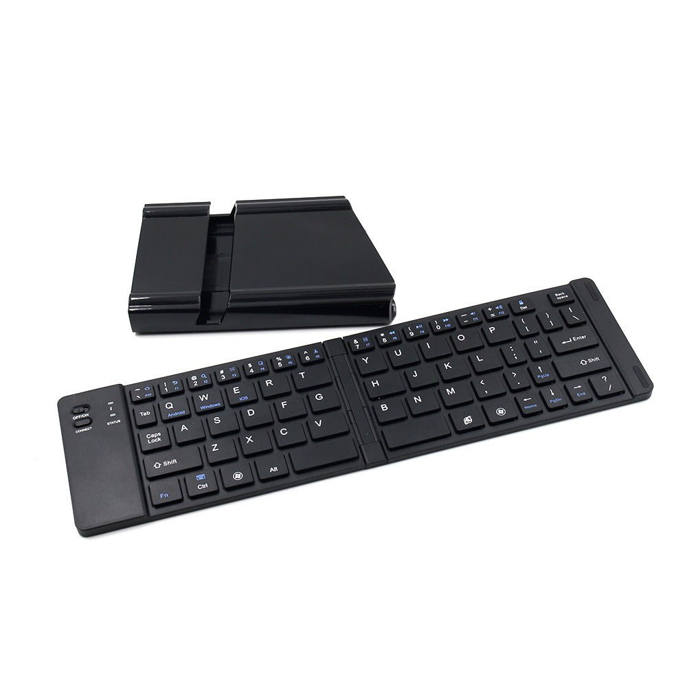 Folding Metal Bluetooth Foldable Keyboard Mini Bluetooth Wireless | Luxury Home Accessories | Heulog Glow