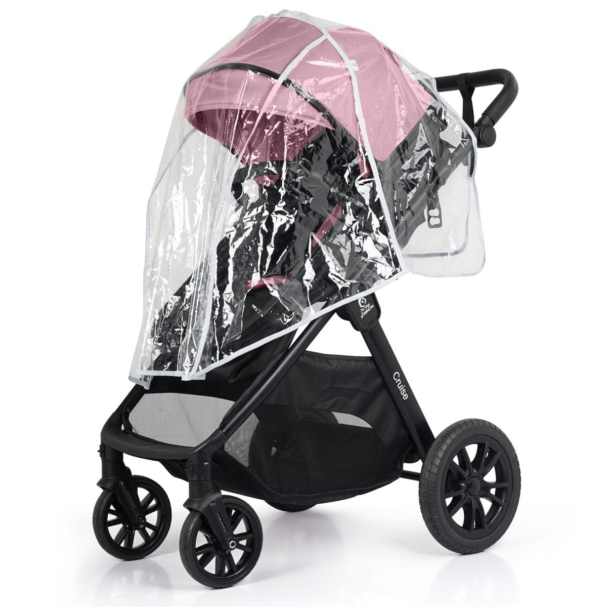 For Your Little One Cruise 3 In 1 Travel System With Car Seat - Blush Rose (Free Cupholder And Seat Liner Included!) | Luxury Home Accessories | Heulog Glow