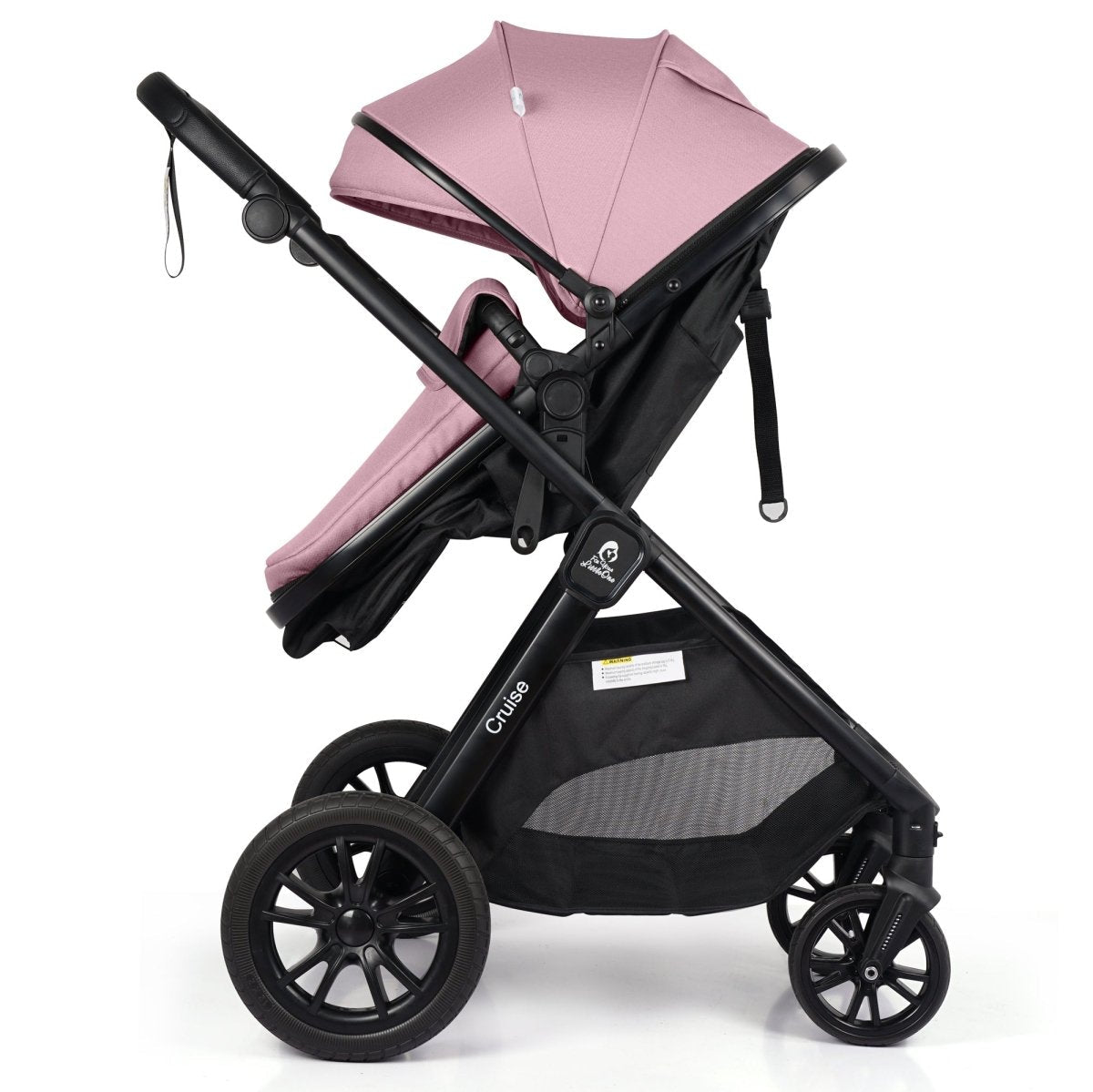 For Your Little One Cruise 3 In 1 Travel System With Car Seat - Blush Rose (Free Cupholder And Seat Liner Included!) | Luxury Home Accessories | Heulog Glow