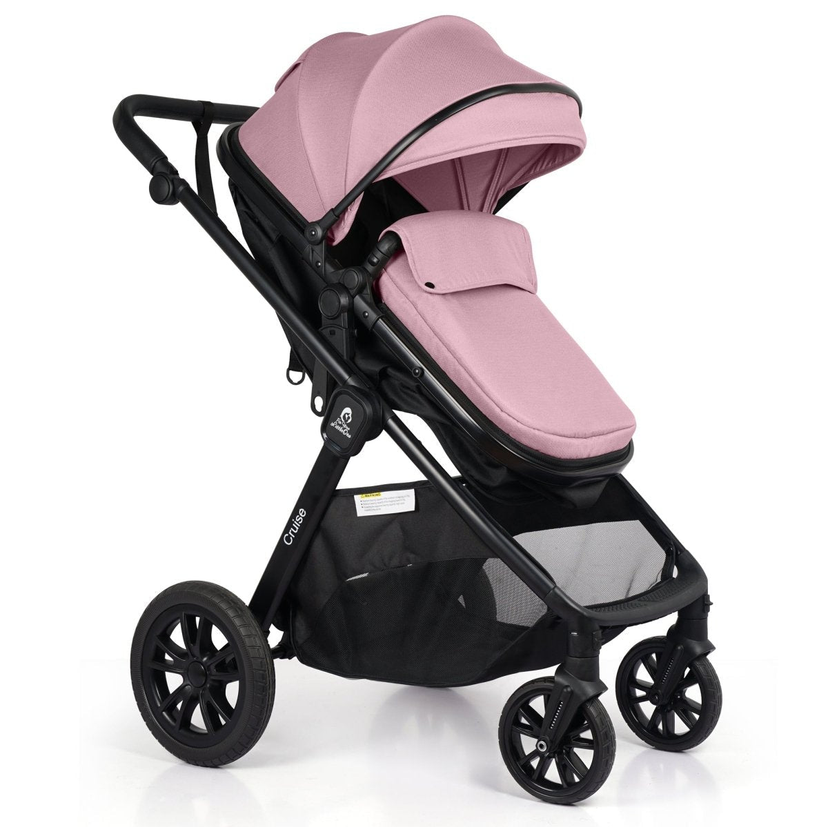 For Your Little One Cruise 3 In 1 Travel System With Car Seat - Blush Rose (Free Cupholder And Seat Liner Included!) | Luxury Home Accessories | Heulog Glow