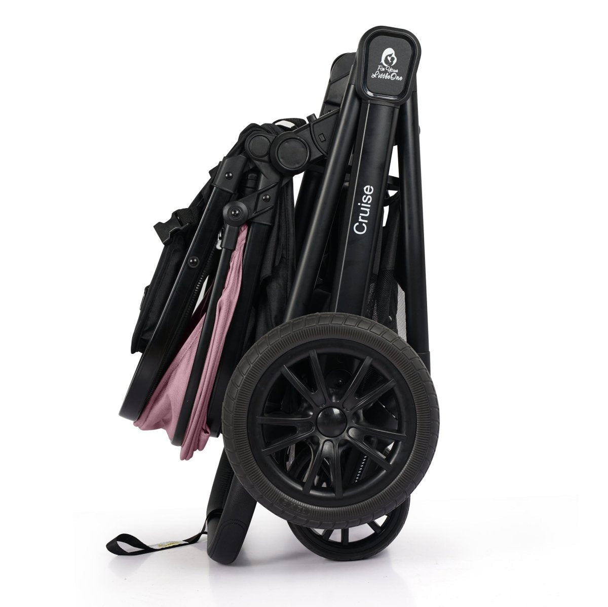For Your Little One Cruise 3 In 1 Travel System With Car Seat - Blush Rose (Free Cupholder And Seat Liner Included!) | Luxury Home Accessories | Heulog Glow