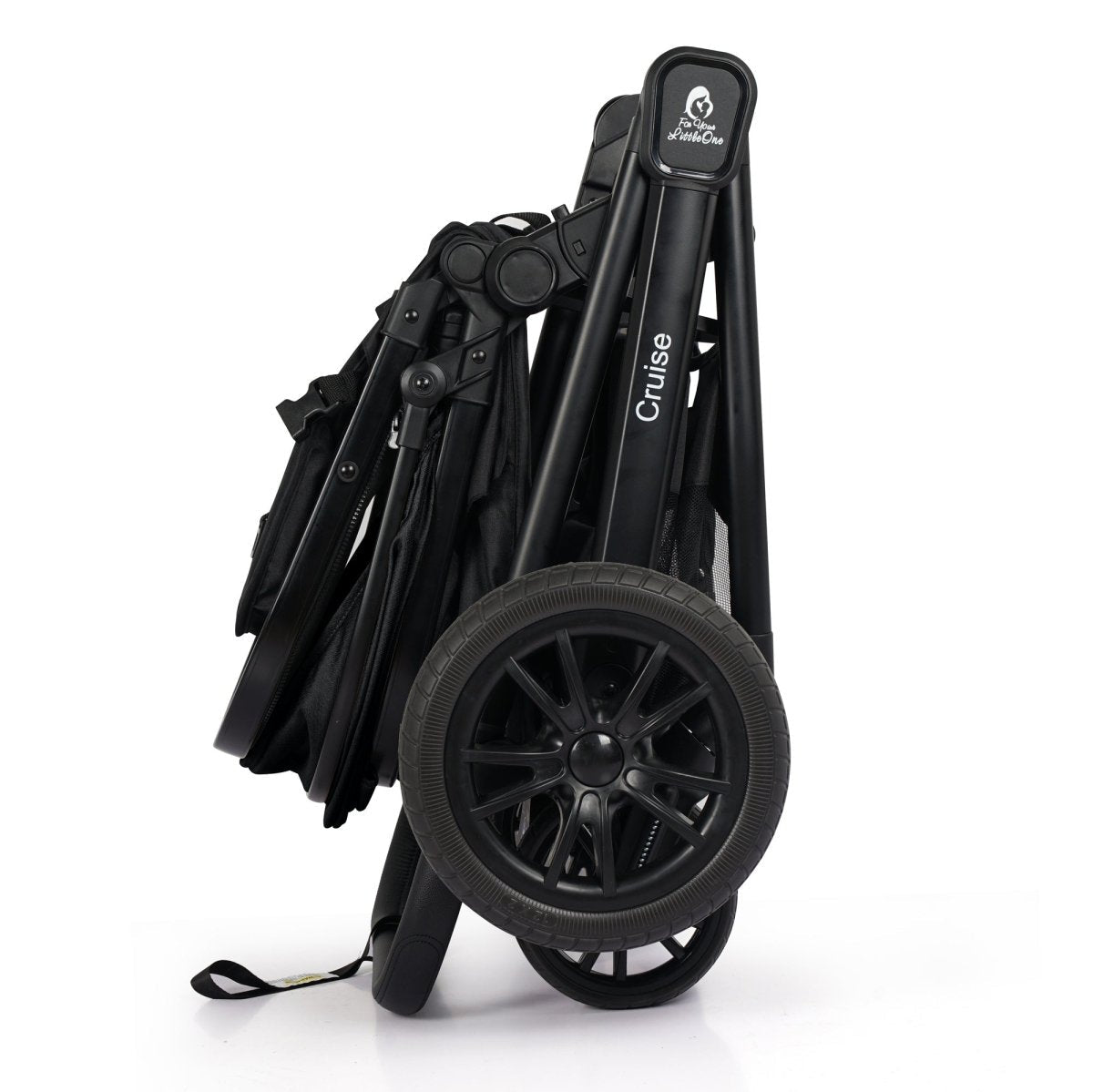For Your Little One Cruise 3 In 1 Travel System With Car Seat - Eclipse Black (Free Cupholder / Seat Liner Included!) | Luxury Home Accessories | Heulog Glow