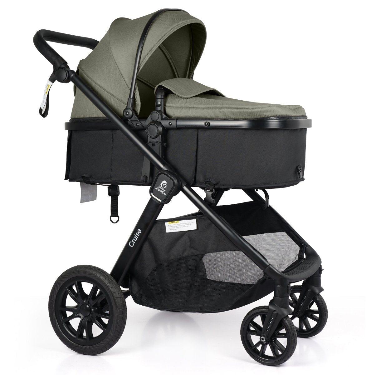 For Your Little One Cruise 3 In 1 Travel System With Car Seat - Pebble Sage (Free Cupholder And Seat Liner Included!) | Luxury Home Accessories | Heulog Glow