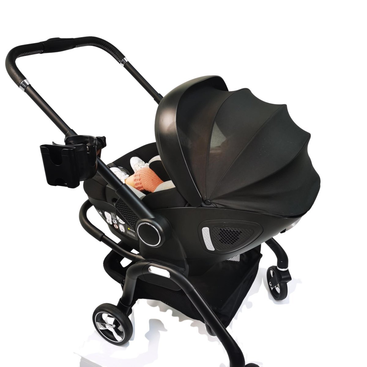 For Your Little One Qubi Cupholder - Black | Luxury Home Accessories | Heulog Glow