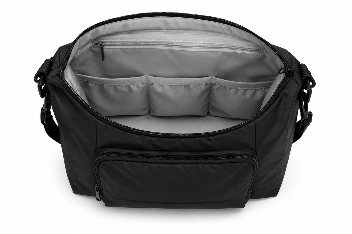 For Your Little One Qubi Mommy Changing Bag - Black | Luxury Home Accessories | Heulog Glow