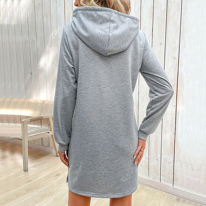 Foreign Trade Women's Clothing Striped Patchwork Hoodie Skirt | Luxury Home Accessories | Heulog Glow