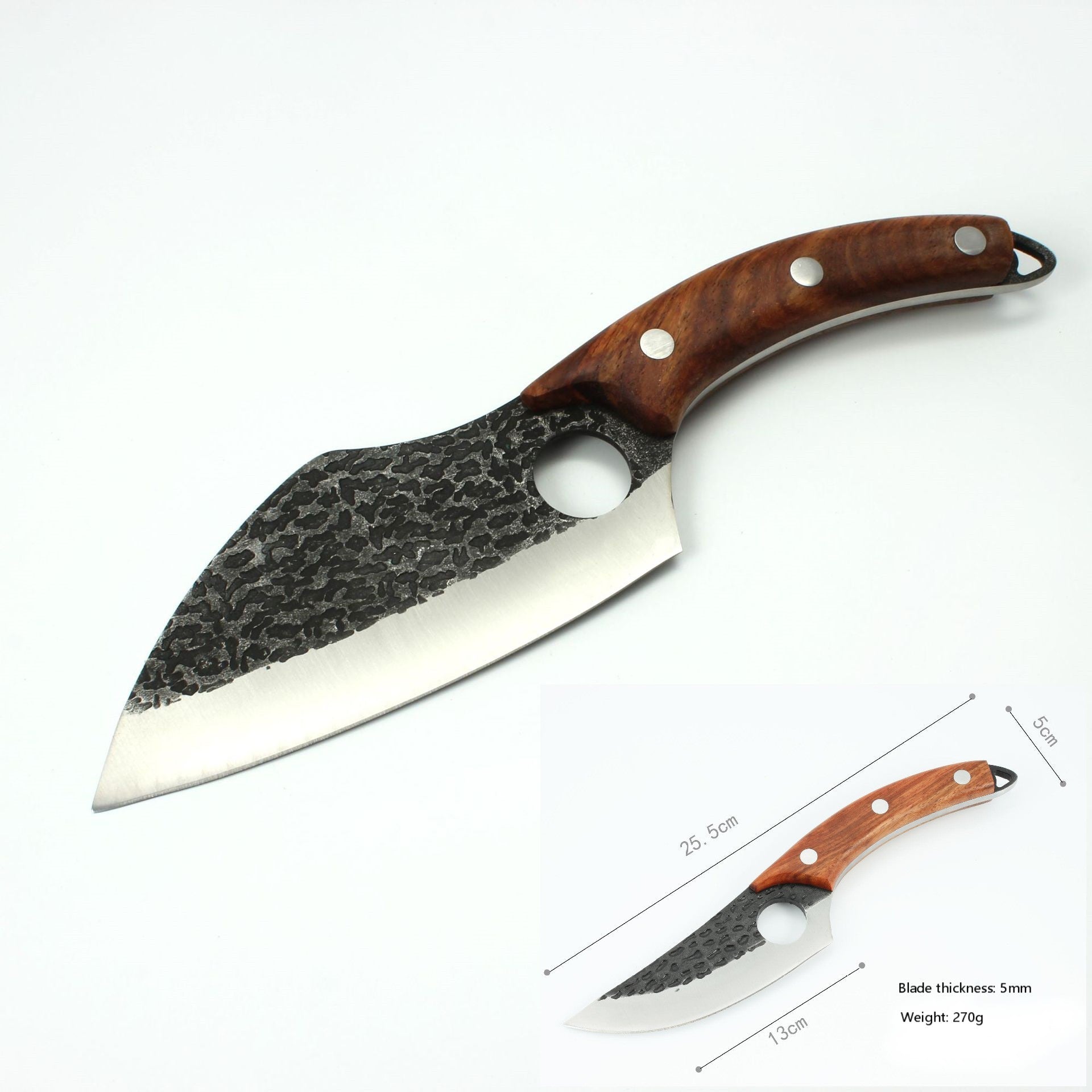 Forged Small Kitchen Boning Knife | Luxury Home Accessories | Heulog Glow