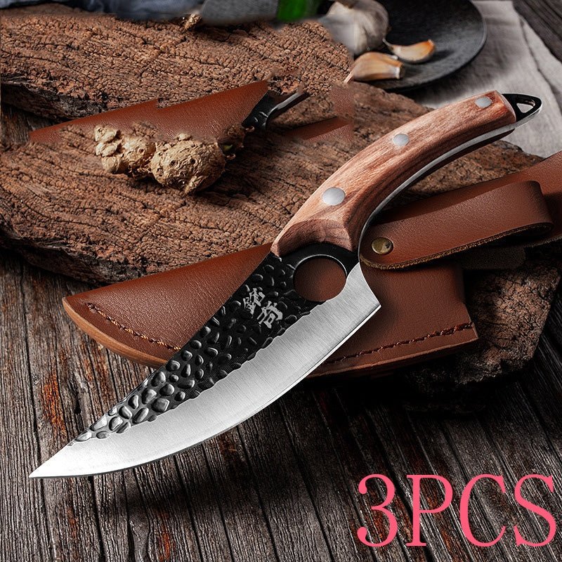 Forged Small Kitchen Boning Knife | Luxury Home Accessories | Heulog Glow