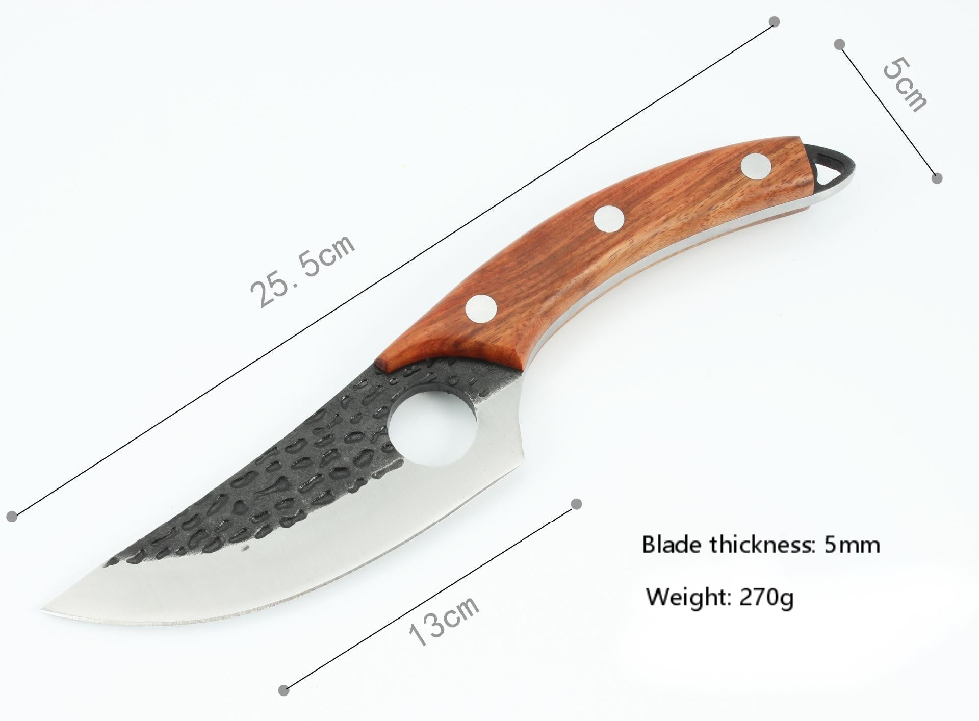 Forged Small Kitchen Boning Knife | Luxury Home Accessories | Heulog Glow