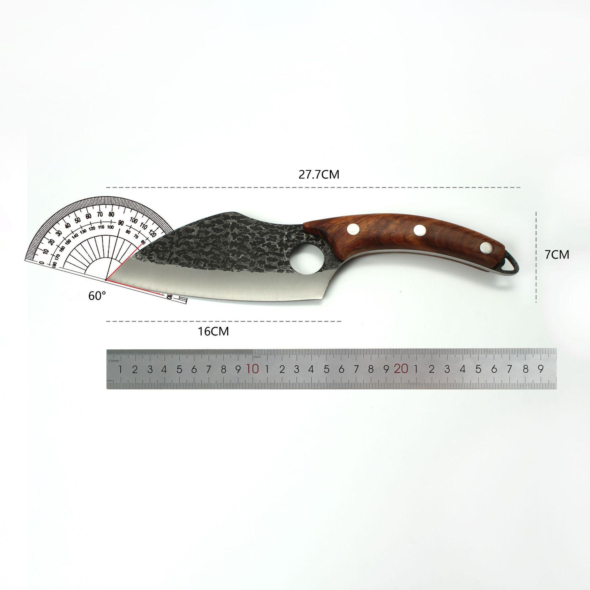 Forged Small Kitchen Boning Knife | Luxury Home Accessories | Heulog Glow