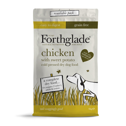 Forthglade Adult Cold Pressed Grain Free Chicken with Sweet Potato 6kg | Luxury Home Accessories | Heulog Glow