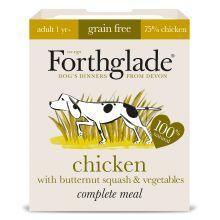 Forthglade Complete Grain free Adult Chicken & Veg, 18 x 395g | Luxury Home Accessories | Heulog Glow