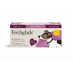 Forthglade Complete Grain Free Small Dog Duck & Turkey 8 x 150g | Luxury Home Accessories | Heulog Glow