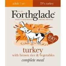 Forthglade Complete Meal Adult Turkey with Brown Rice & Vegetables, 18 x 395g | Luxury Home Accessories | Heulog Glow