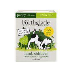 Forthglade Complete Puppy Lamb with Liver Grain Free, 395g | Luxury Home Accessories | Heulog Glow