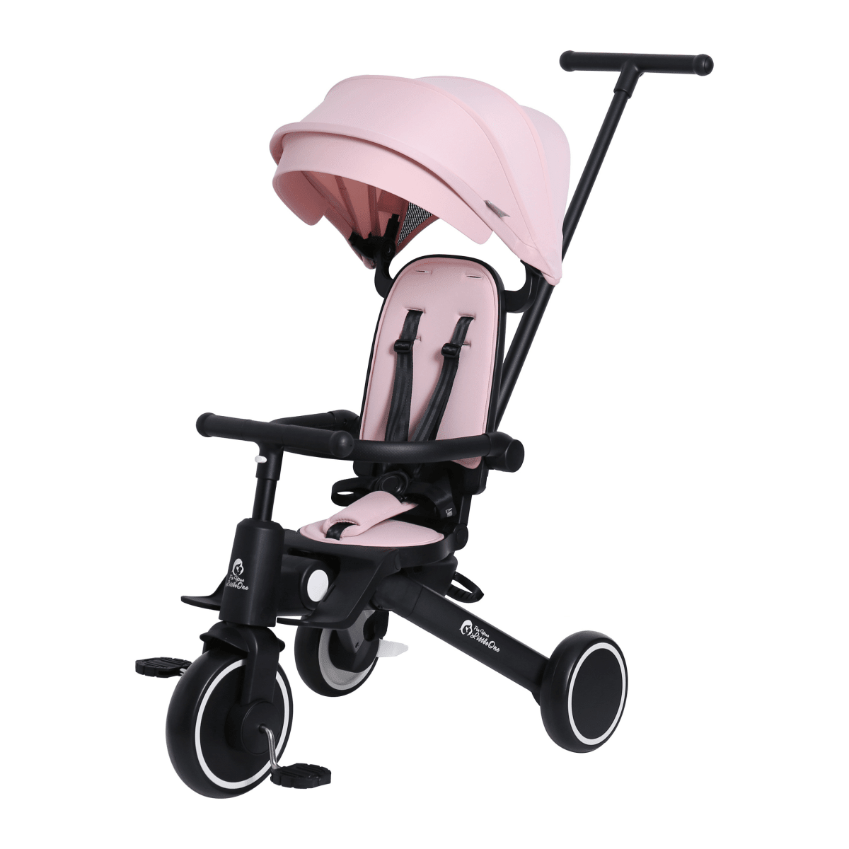 Foryourlittleone Xplor Ultimate 6 in 1 Foldable Trike - Pastel Pink (10m-4y) | Luxury Home Accessories | Heulog Glow
