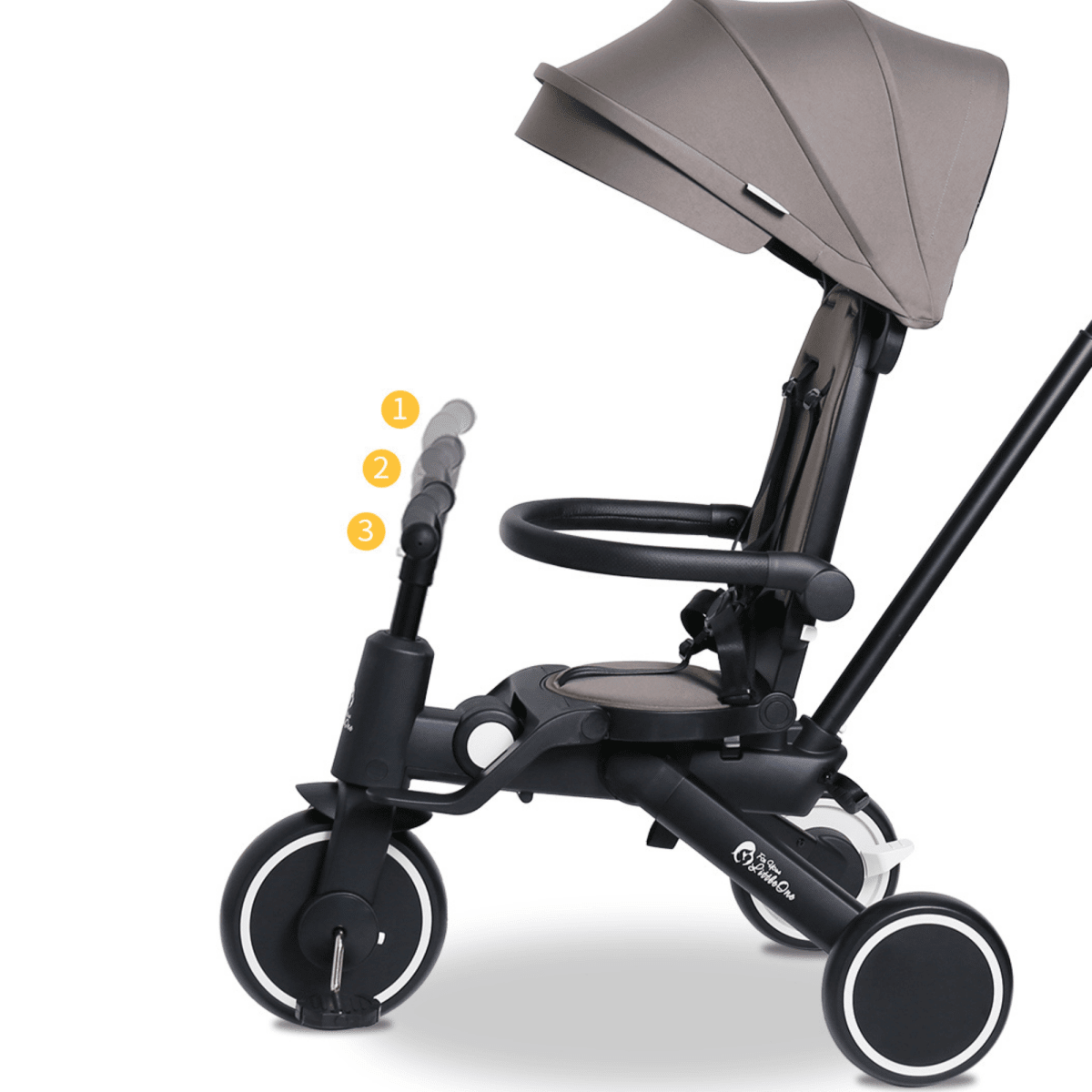 Foryourlittleone Xplor Ultimate 6 in 1 Foldable Trike - Pastel Pink (10m-4y) | Luxury Home Accessories | Heulog Glow