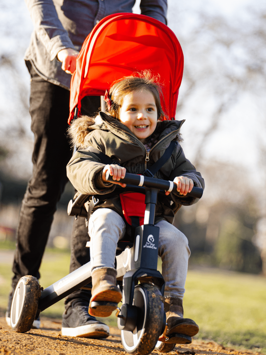 Foryourlittleone Xplor Ultimate 6 in 1 Foldable Trike - Pastel Pink (10m-4y) | Luxury Home Accessories | Heulog Glow