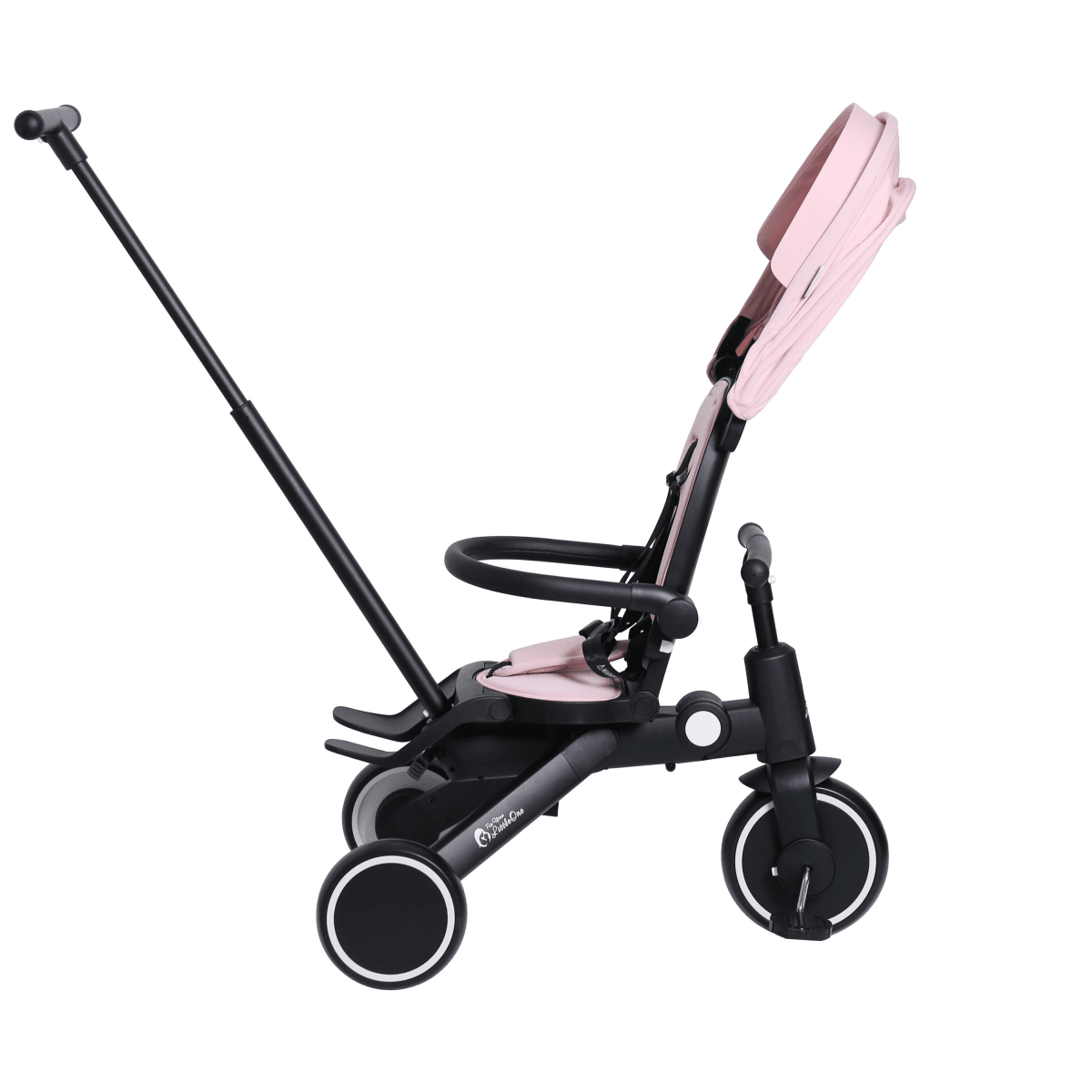 Foryourlittleone Xplor Ultimate 6 in 1 Foldable Trike - Pastel Pink (10m-4y) | Luxury Home Accessories | Heulog Glow