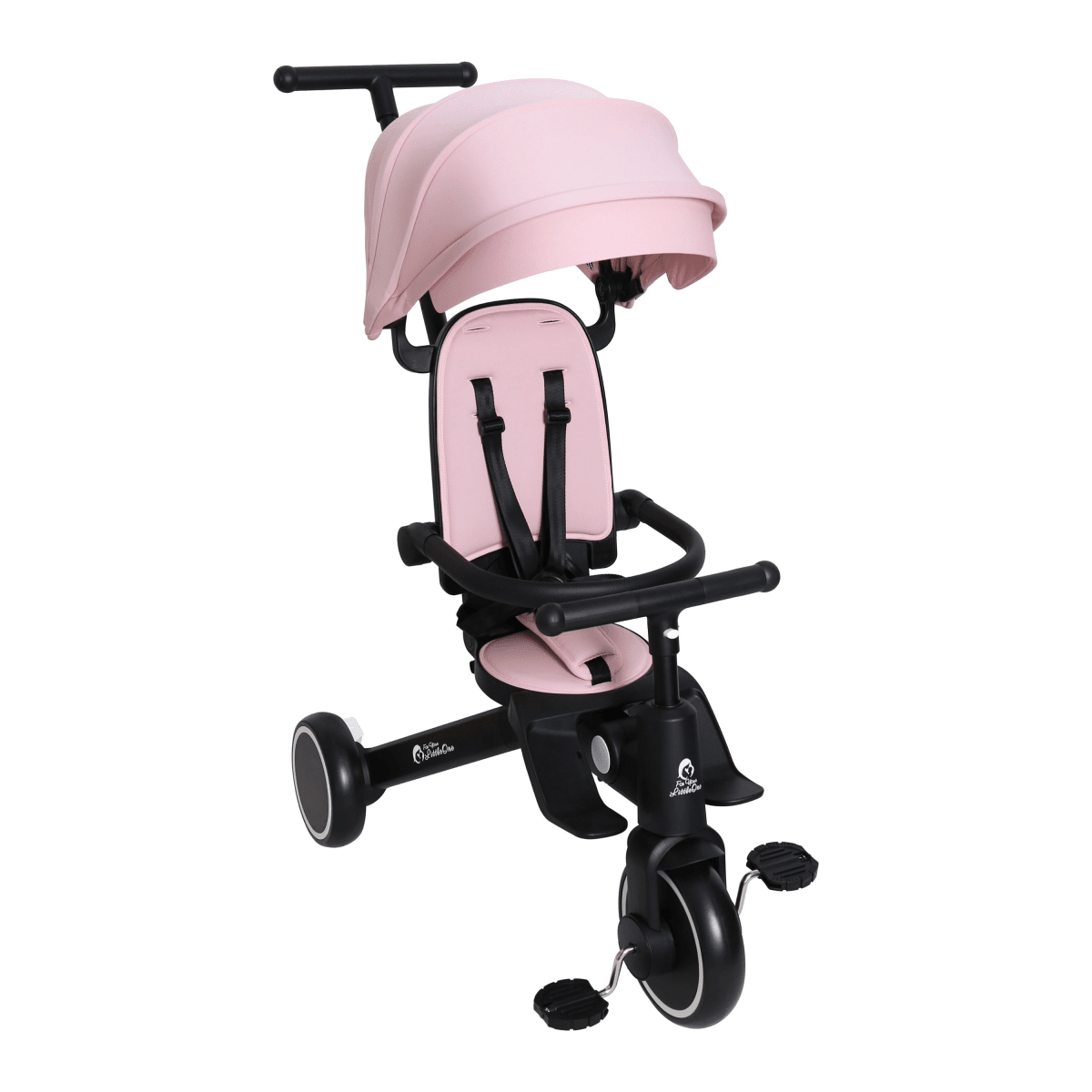 Foryourlittleone Xplor Ultimate 6 in 1 Foldable Trike - Pastel Pink (10m-4y) | Luxury Home Accessories | Heulog Glow