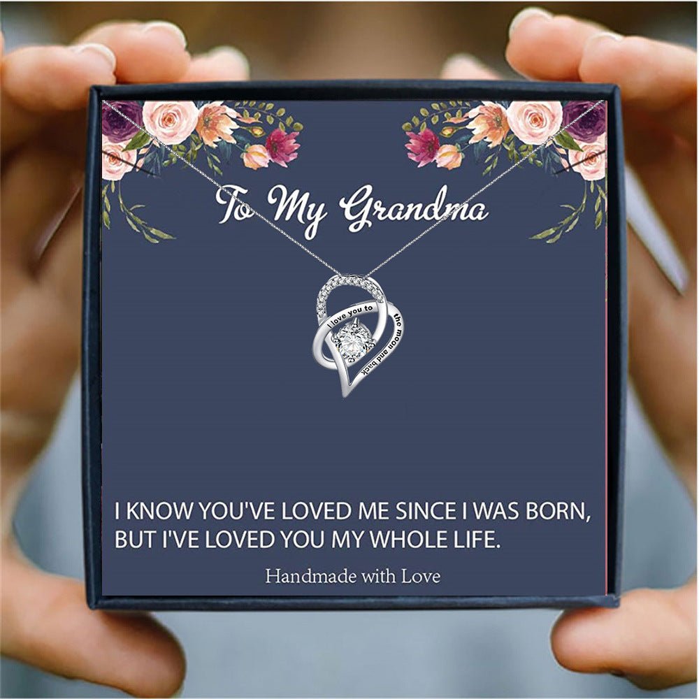 Four-Leaf Clover Lucky Necklace Mother's Day Gift Box Gift | Luxury Home Accessories | Heulog Glow