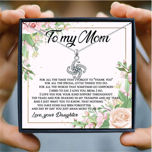 Four-Leaf Clover Lucky Necklace Mother's Day Gift Box Gift | Luxury Home Accessories | Heulog Glow