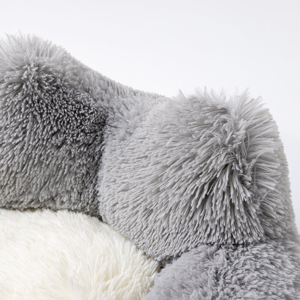 Four Seasons Pet Cartoon Plush Round Nest | Luxury Home Accessories | Heulog Glow