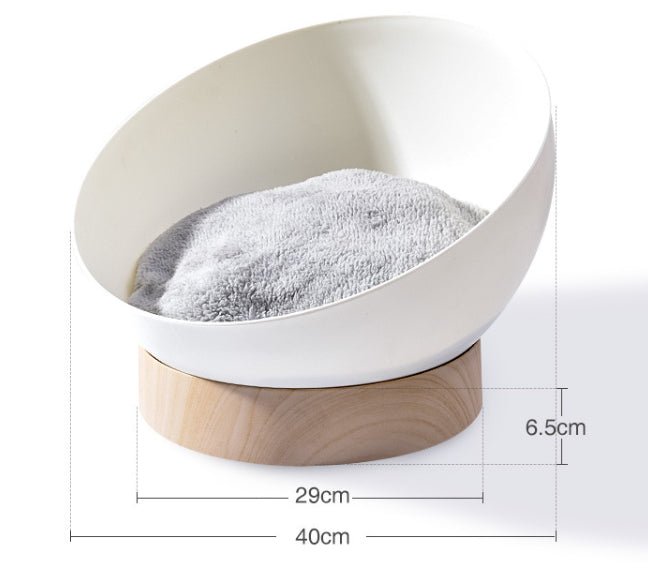 Four Seasons Universal Cat Egg Shell Nest Multifunctional Toy Turntable | Luxury Home Accessories | Heulog Glow