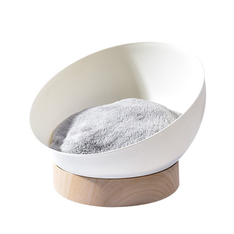 Four Seasons Universal Cat Egg Shell Nest Multifunctional Toy Turntable | Luxury Home Accessories | Heulog Glow