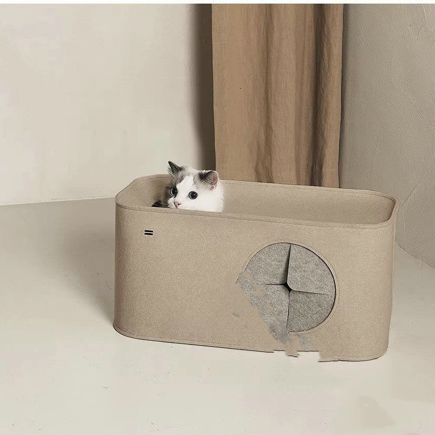 Four Seasons Universal Cat Nest Foldable | Luxury Home Accessories | Heulog Glow