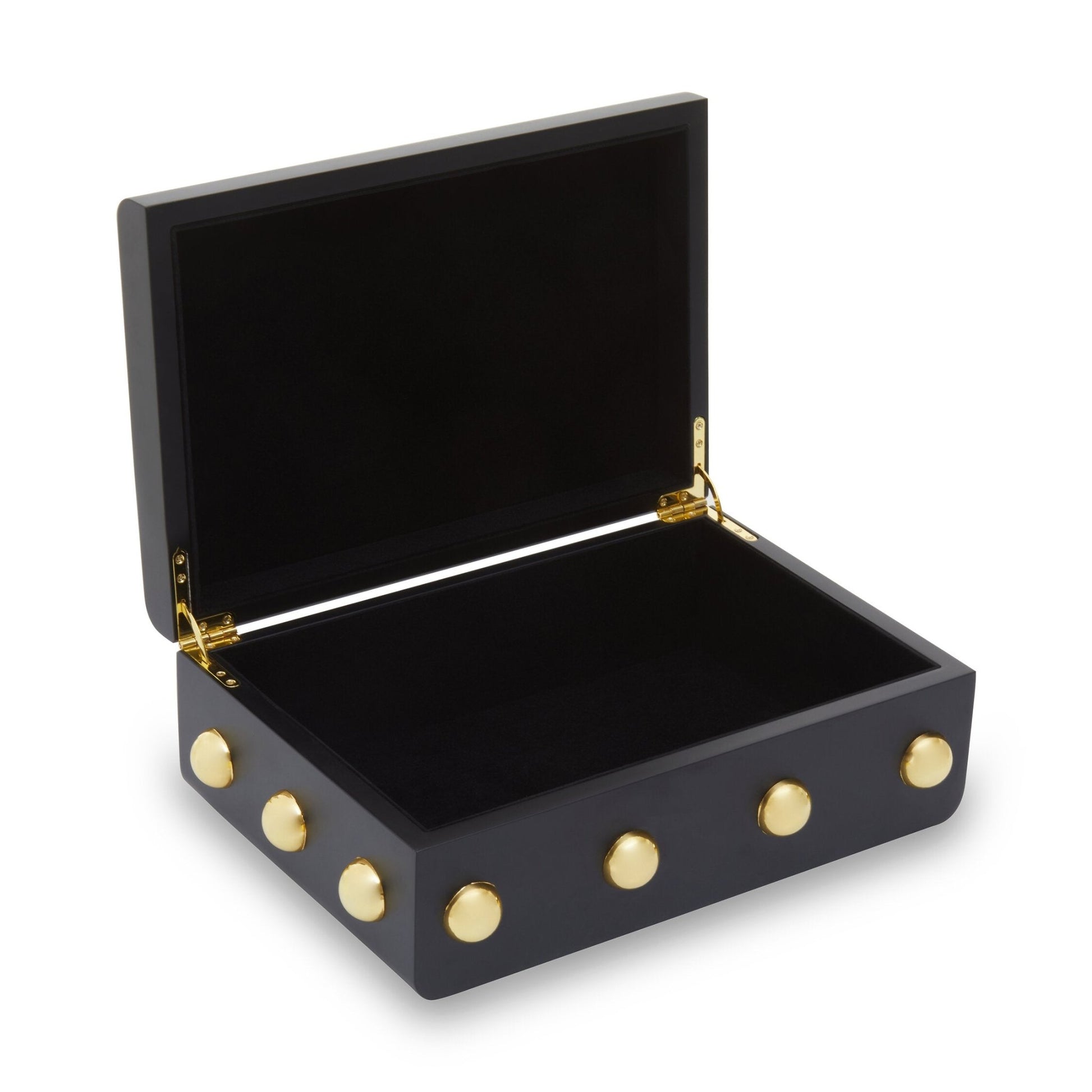 Frida Large Black and Gold Trinket Box | Luxury Home Accessories | Heulog Glow