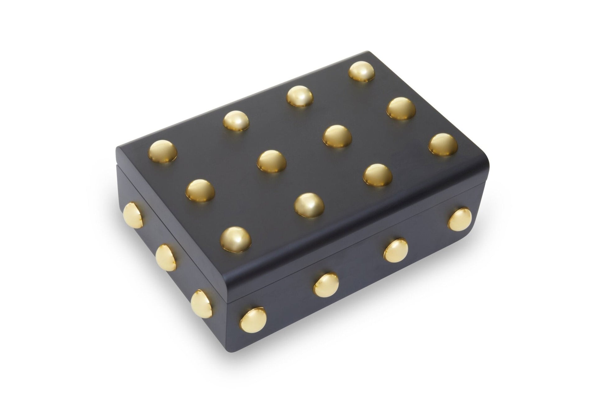 Frida Large Black and Gold Trinket Box | Luxury Home Accessories | Heulog Glow