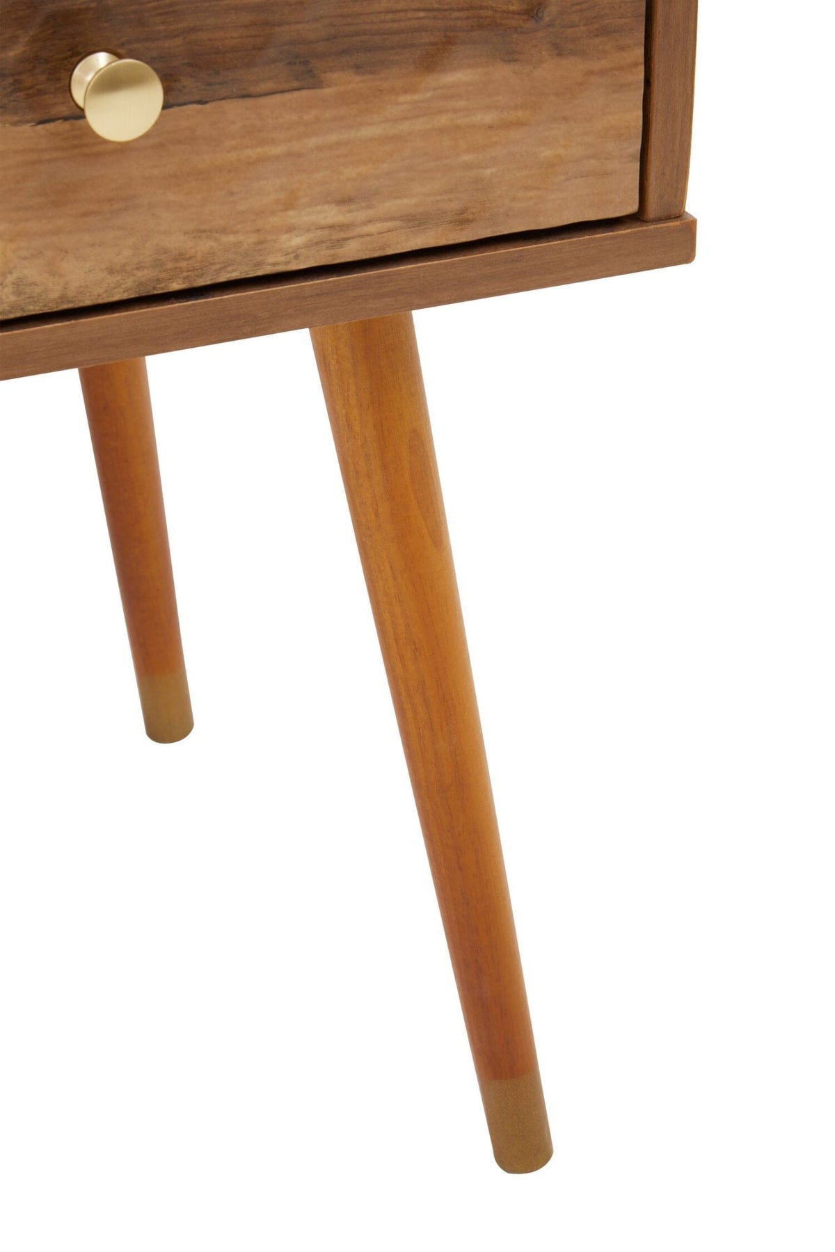 Frida One Drawer Side Table | Luxury Home Accessories | Heulog Glow