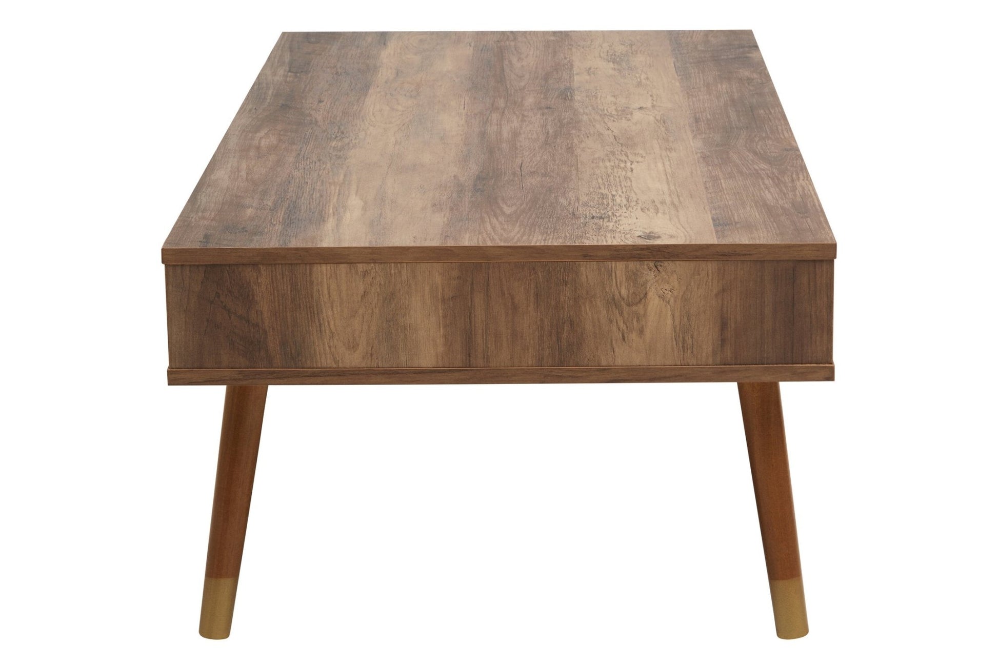 Frida Wood Veneer Coffee Table with 2 Drawers | Luxury Home Accessories | Heulog Glow