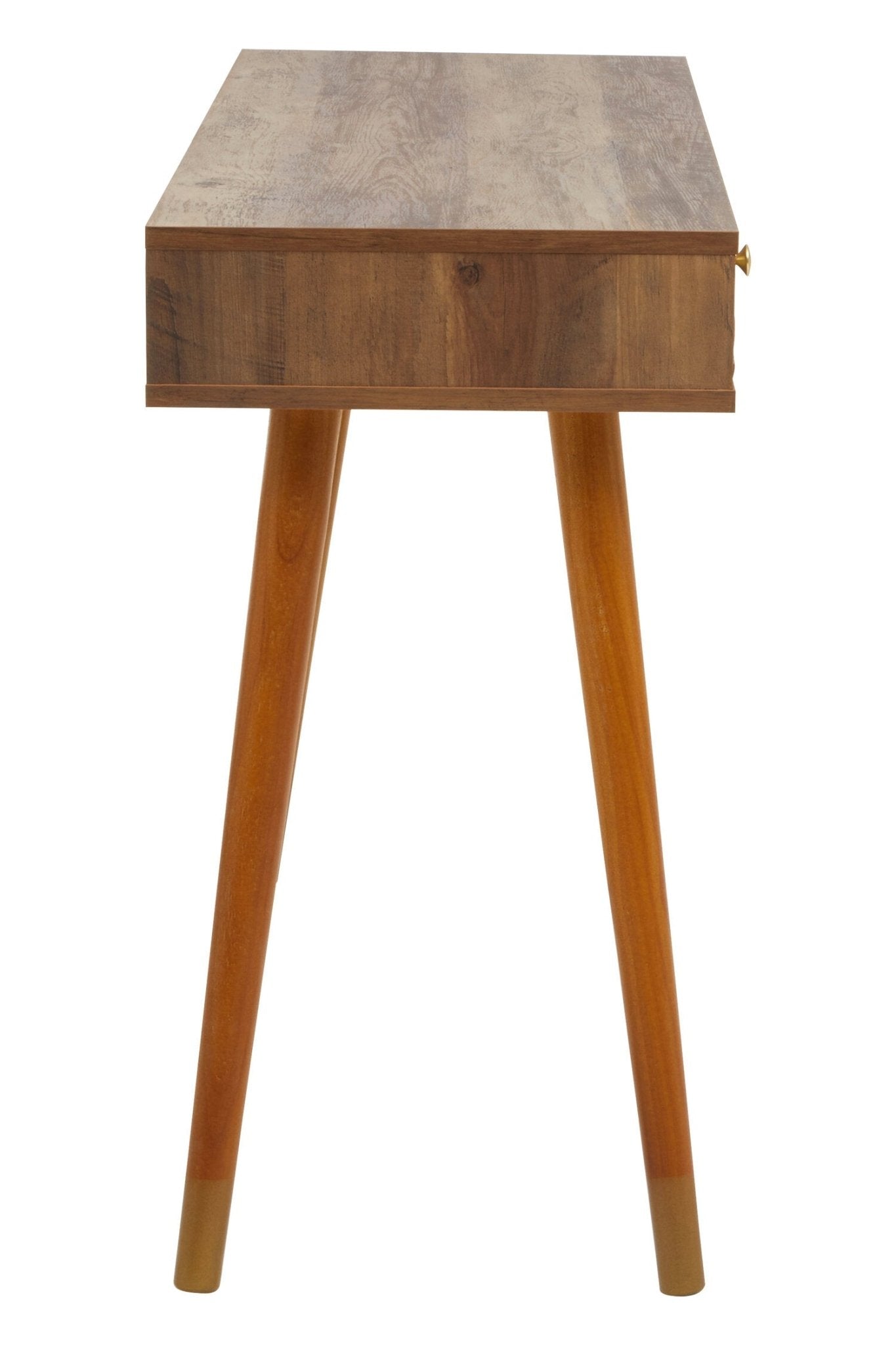 Frida Wood Veneer Console Table with 2 Drawers | Luxury Home Accessories | Heulog Glow