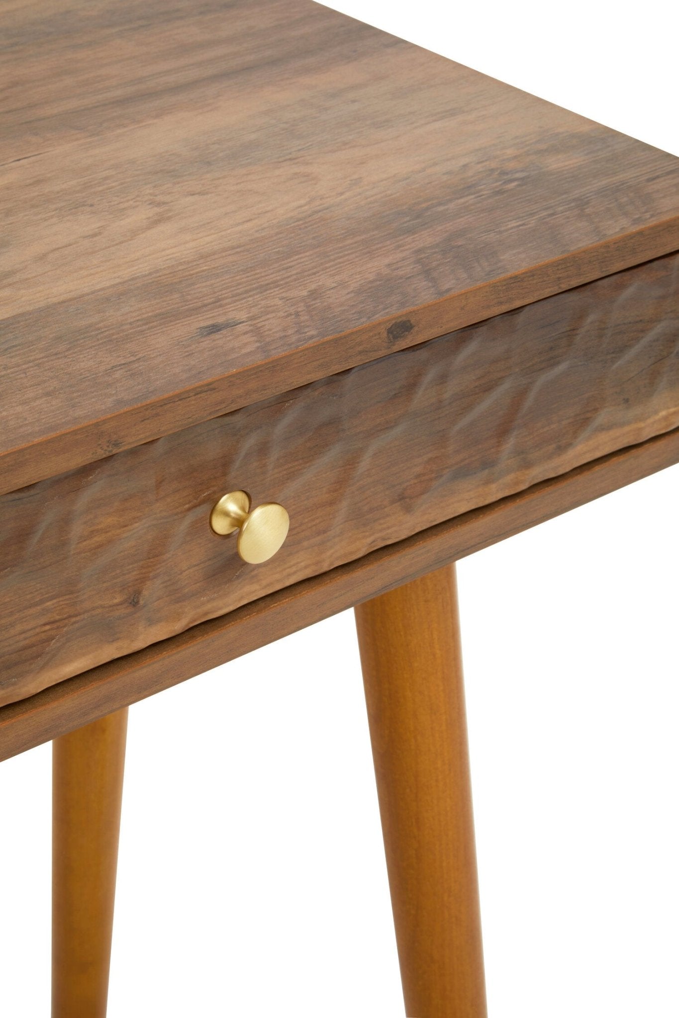 Frida Wood Veneer Console Table with 2 Drawers | Luxury Home Accessories | Heulog Glow