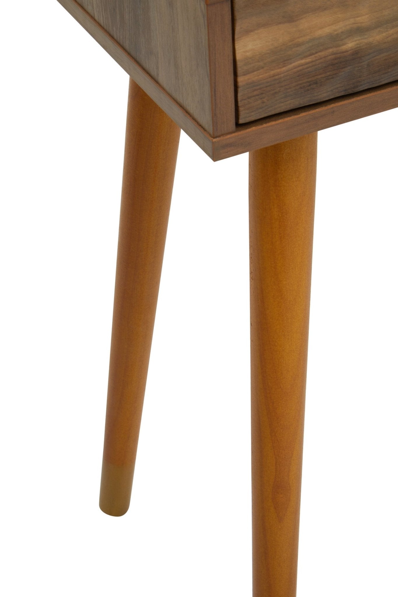 Frida Wood Veneer Console Table with 2 Drawers | Luxury Home Accessories | Heulog Glow