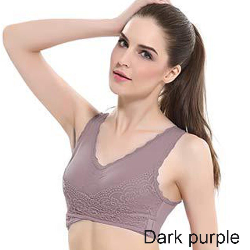 Front Cross Side Buckle Lace Side Non-Wire Sports Fitness Bra | Luxury Home Accessories | Heulog Glow