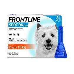 FRONTLINE Spot On Dog Small - 3 pipettes, 3's | Luxury Home Accessories | Heulog Glow