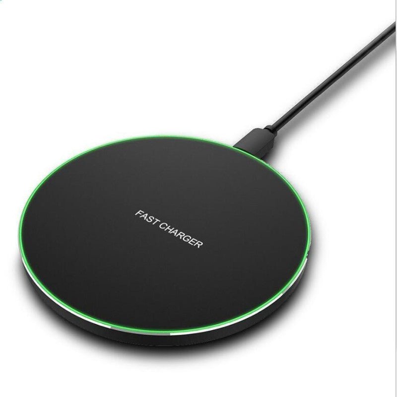 Frosted Wireless Charger 10W Mirror | Luxury Home Accessories | Heulog Glow