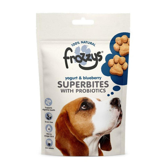 Frozzys Superbites with Probiotics, Yogurt & Blueberry | Luxury Home Accessories | Heulog Glow