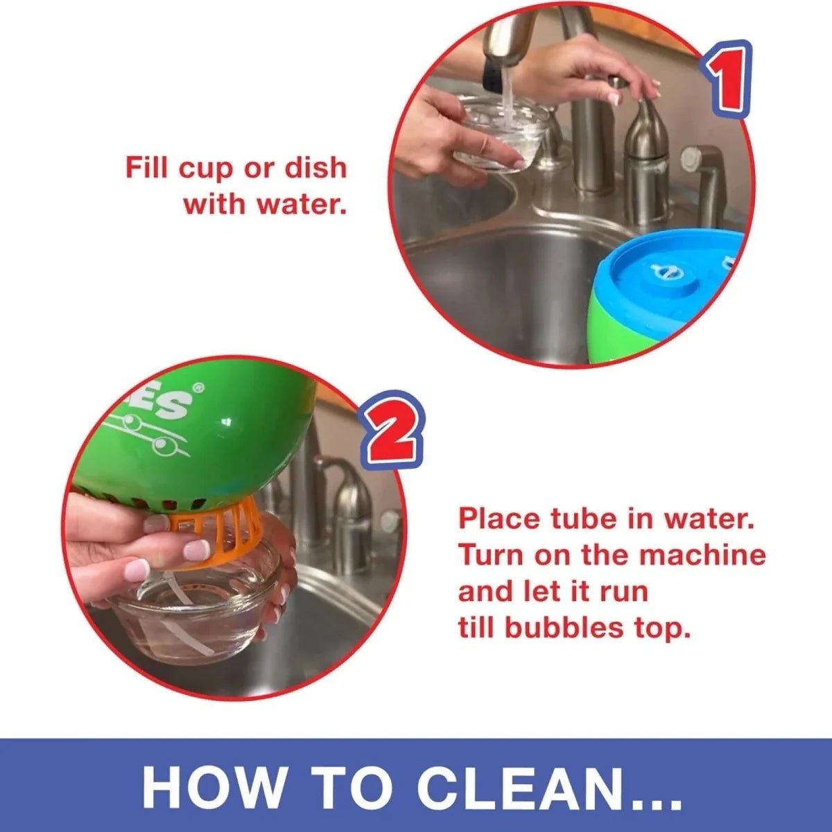 Fubbles No-Spill Fun-Finiti Bubble Machine | Luxury Home Accessories | Heulog Glow