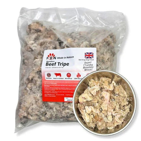 Fur Baby Nutrition Beef & Tripe Frozen Dog Food 1kg | Luxury Home Accessories | Heulog Glow